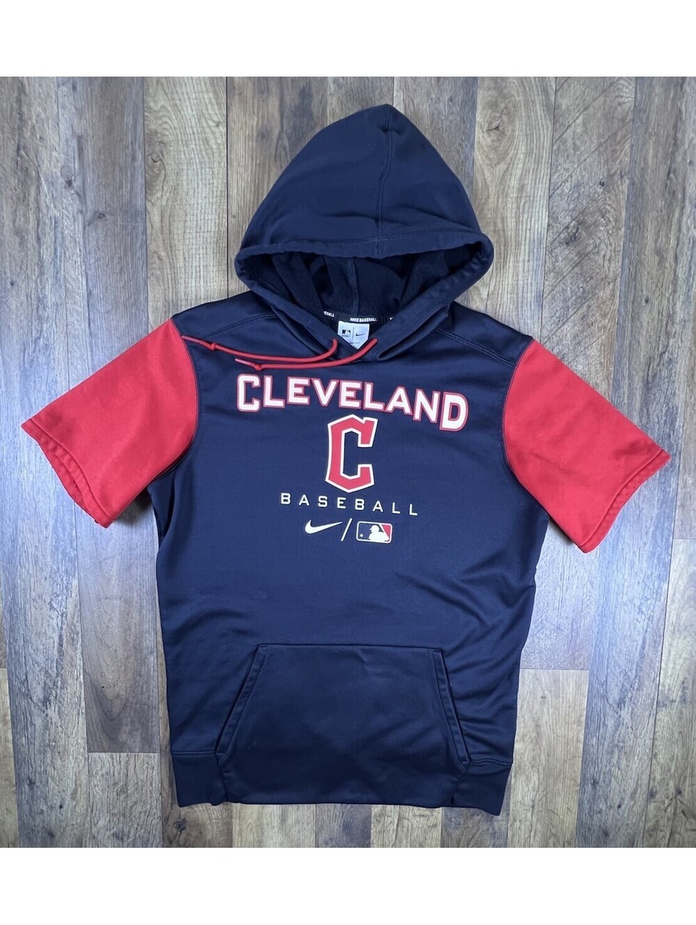 Nike Therma-Fit M Cleveland Guardians Indians Pullover Hoodie Sweatshirt MLB